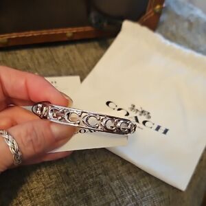 Coach Silver Bracelet